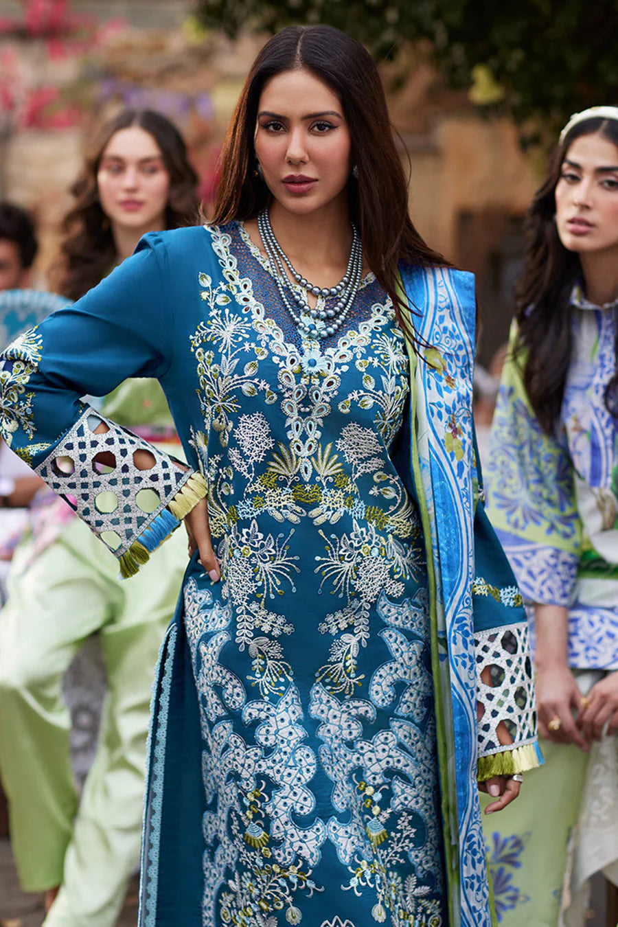 Elegant Pakistani Salwar Kameez in Heavy Rayon with Digital Print Dupatta