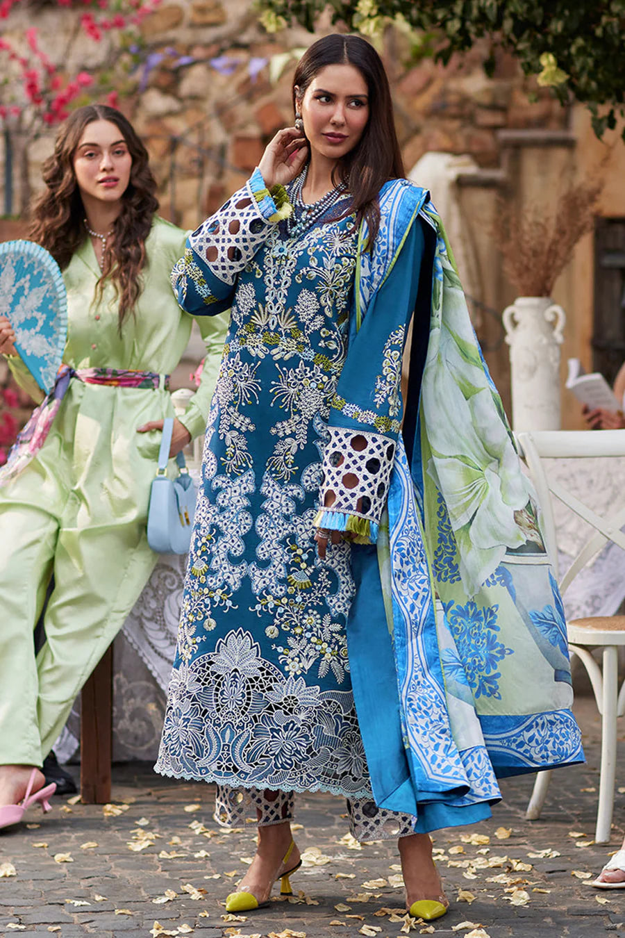 Elegant Pakistani Salwar Kameez in Heavy Rayon with Digital Print Dupatta