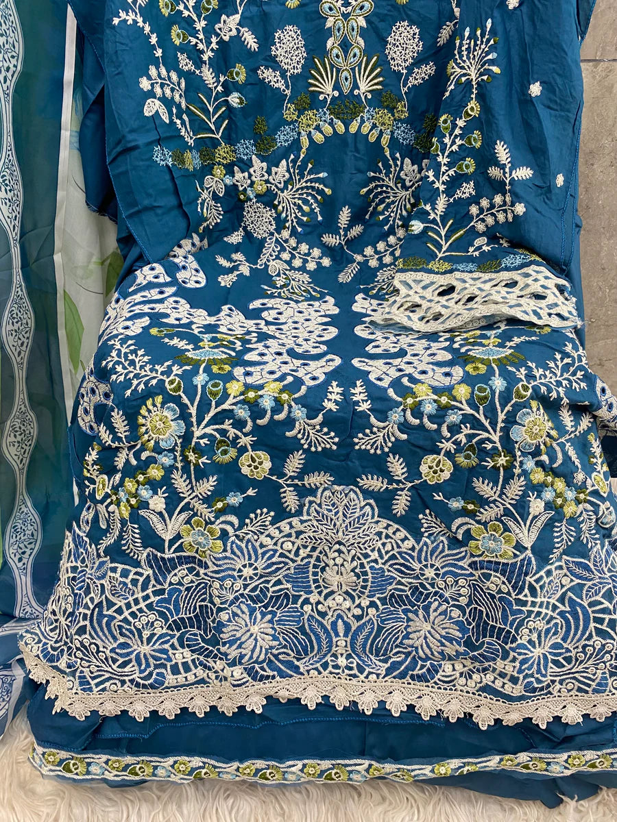 Elegant Pakistani Salwar Kameez in Heavy Rayon with Digital Print Dupatta