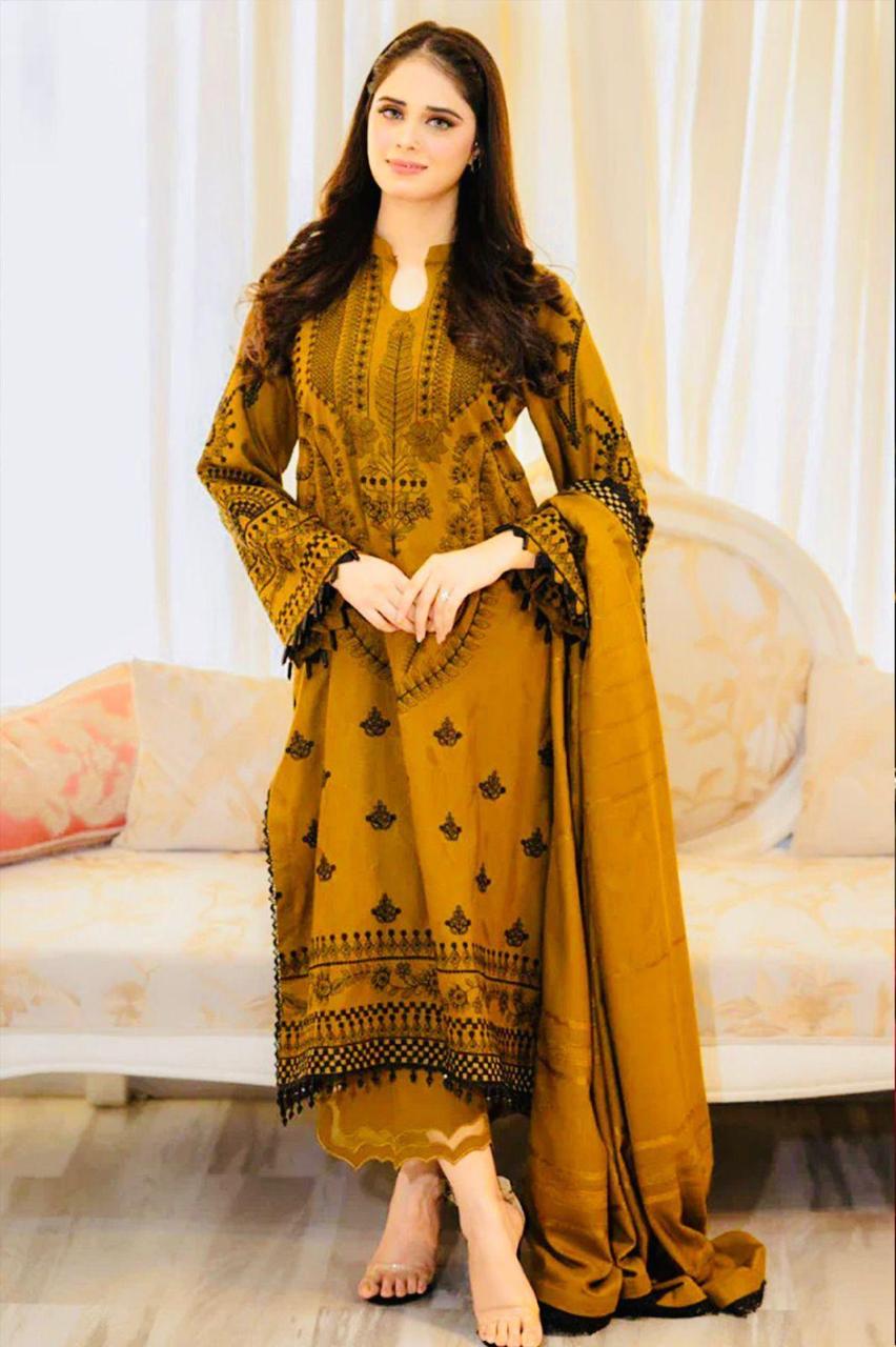 BINSAEED 3PC Khadder Winter Collection – Stylish & Comfortable Design