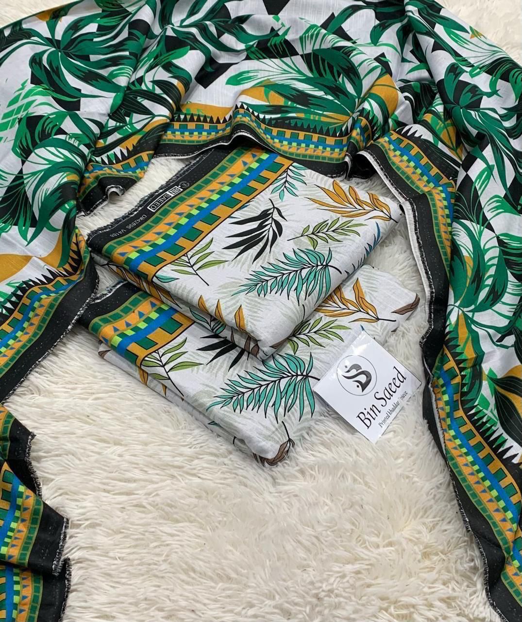 BINSAEED 3PC Khadder Winter Collection – Stylish & Comfortable Design