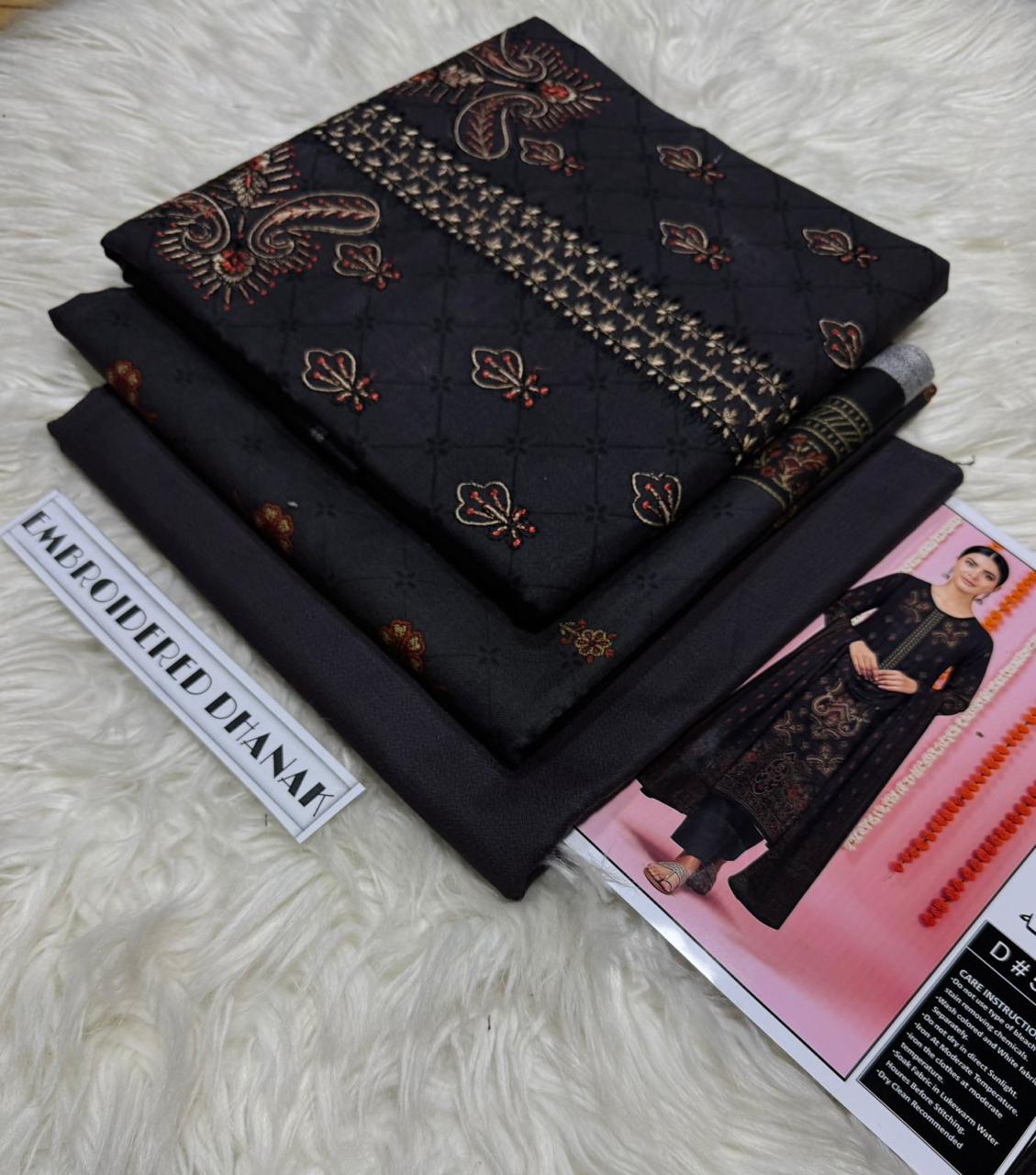 Quality Penal Work Khaddar – Stylish & Comfortable”