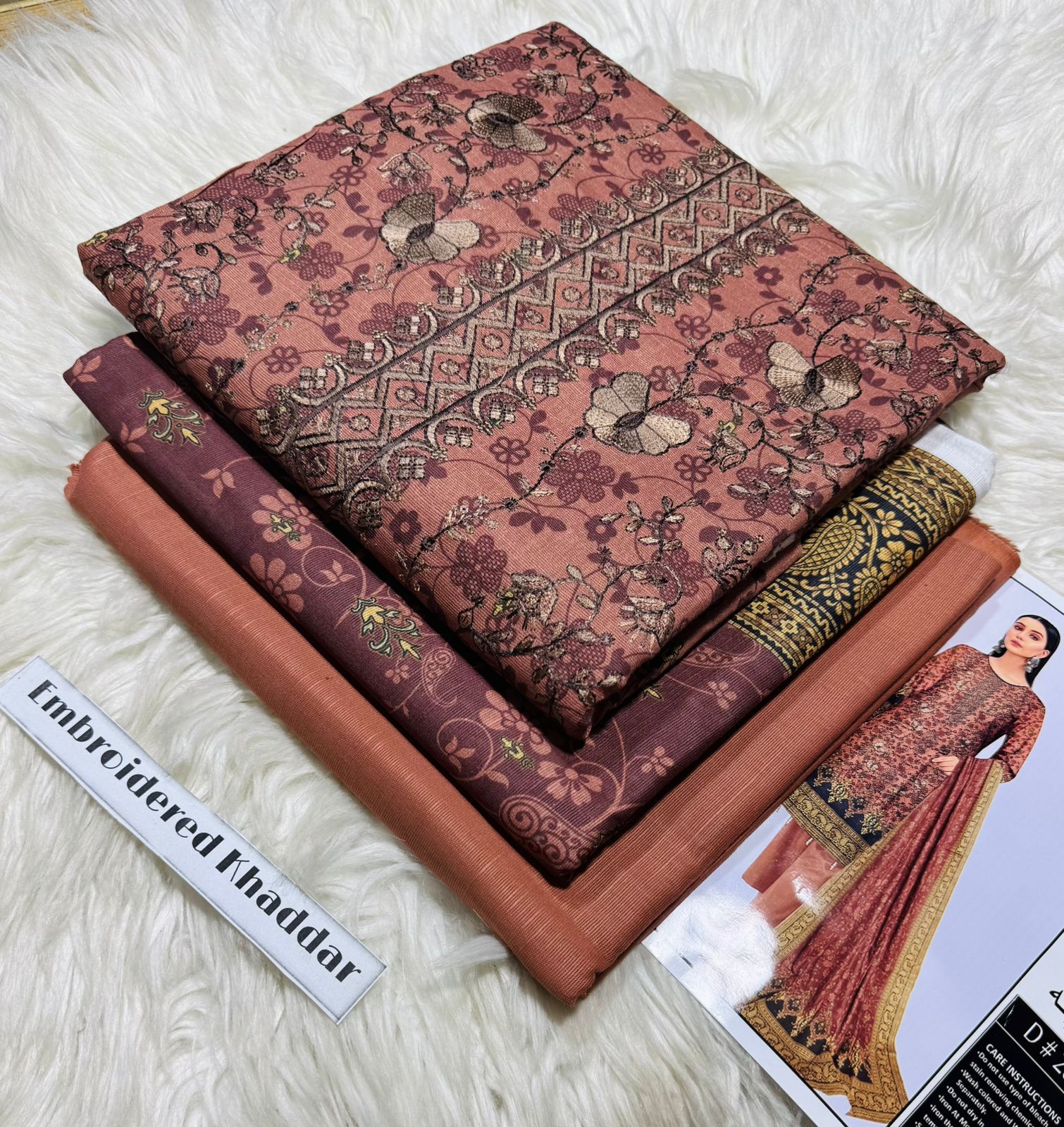 Quality Penal Work Khaddar – Stylish & Comfortable”