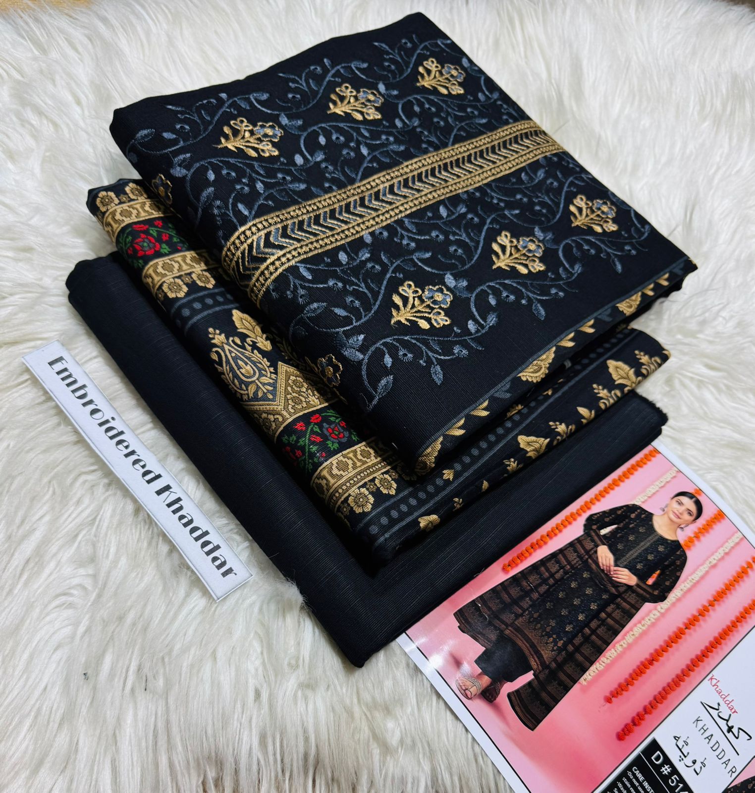 Quality Penal Work Khaddar – Stylish & Comfortable”