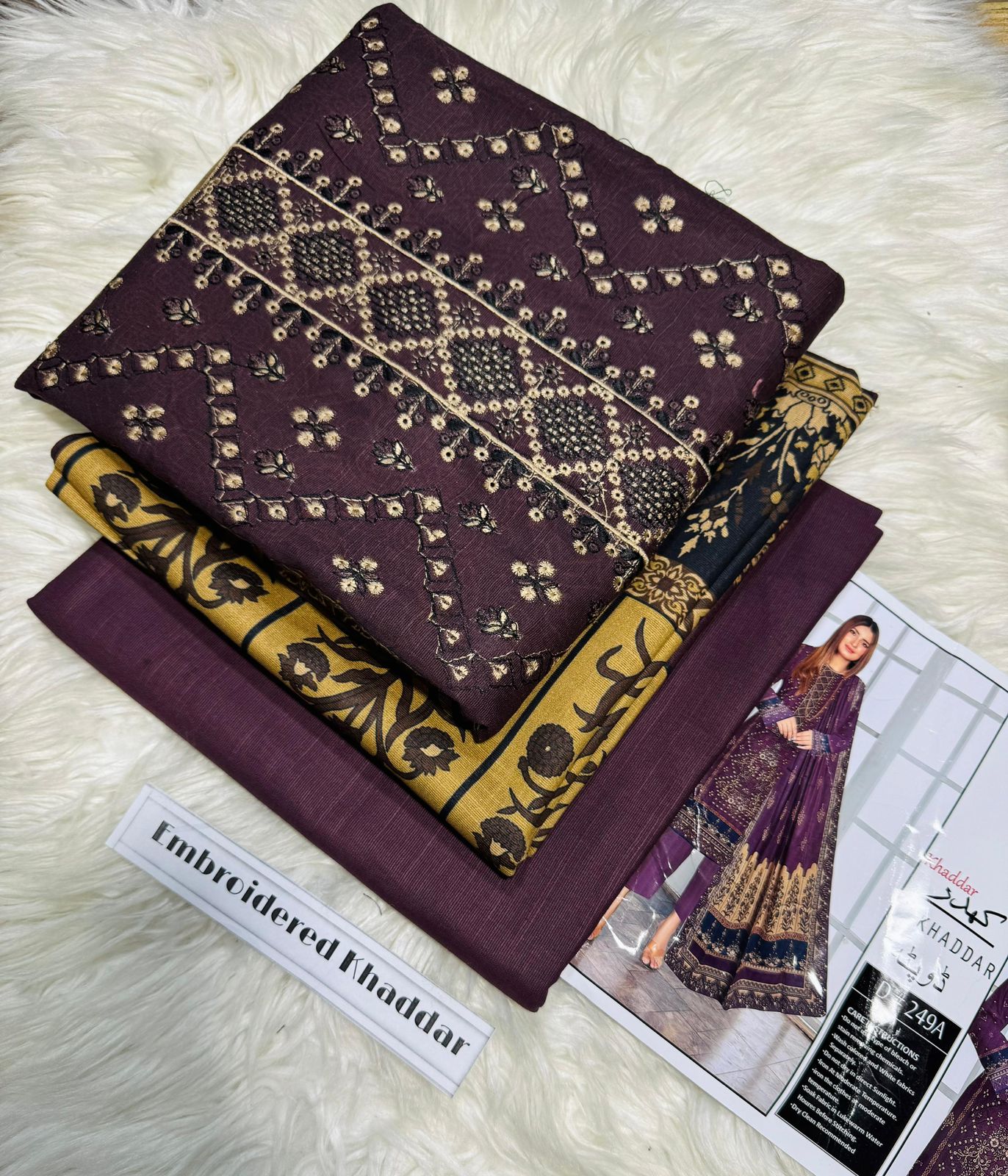 Quality Penal Work Khaddar – Stylish & Comfortable”