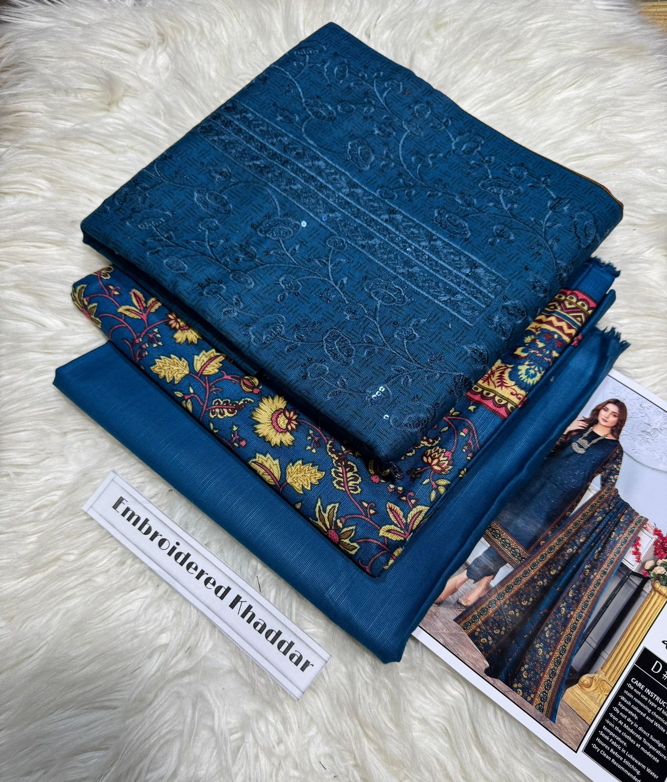 Quality Penal Work Khaddar – Stylish & Comfortable”