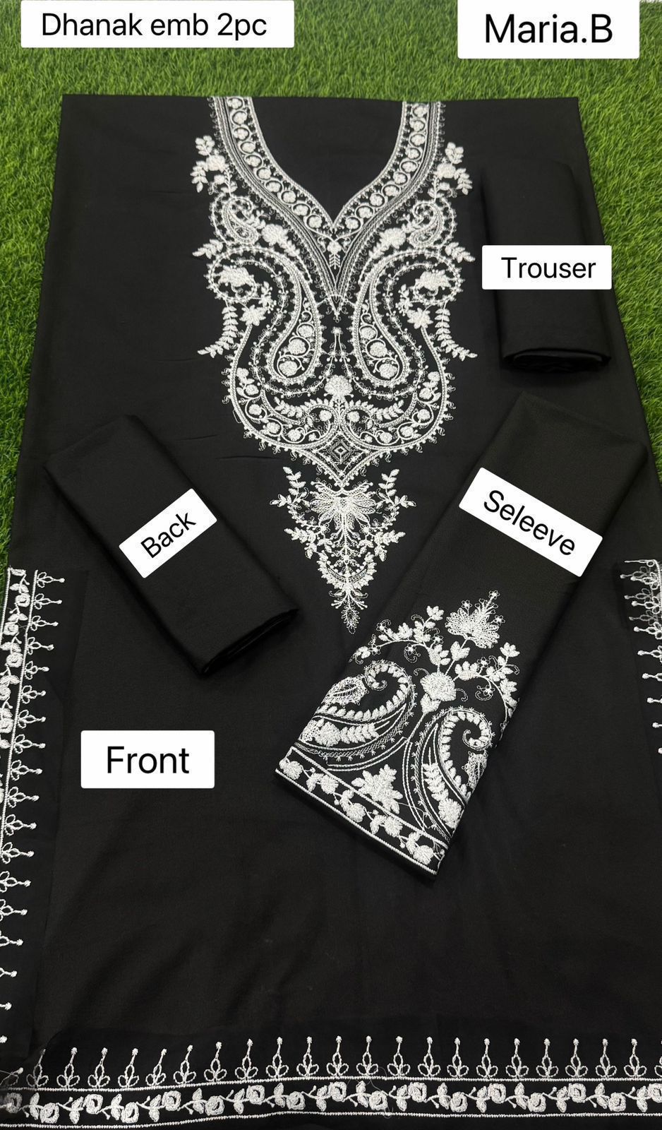 Dhanak Embroidered 2-Piece Suit – Khubsurat Lawn Collection