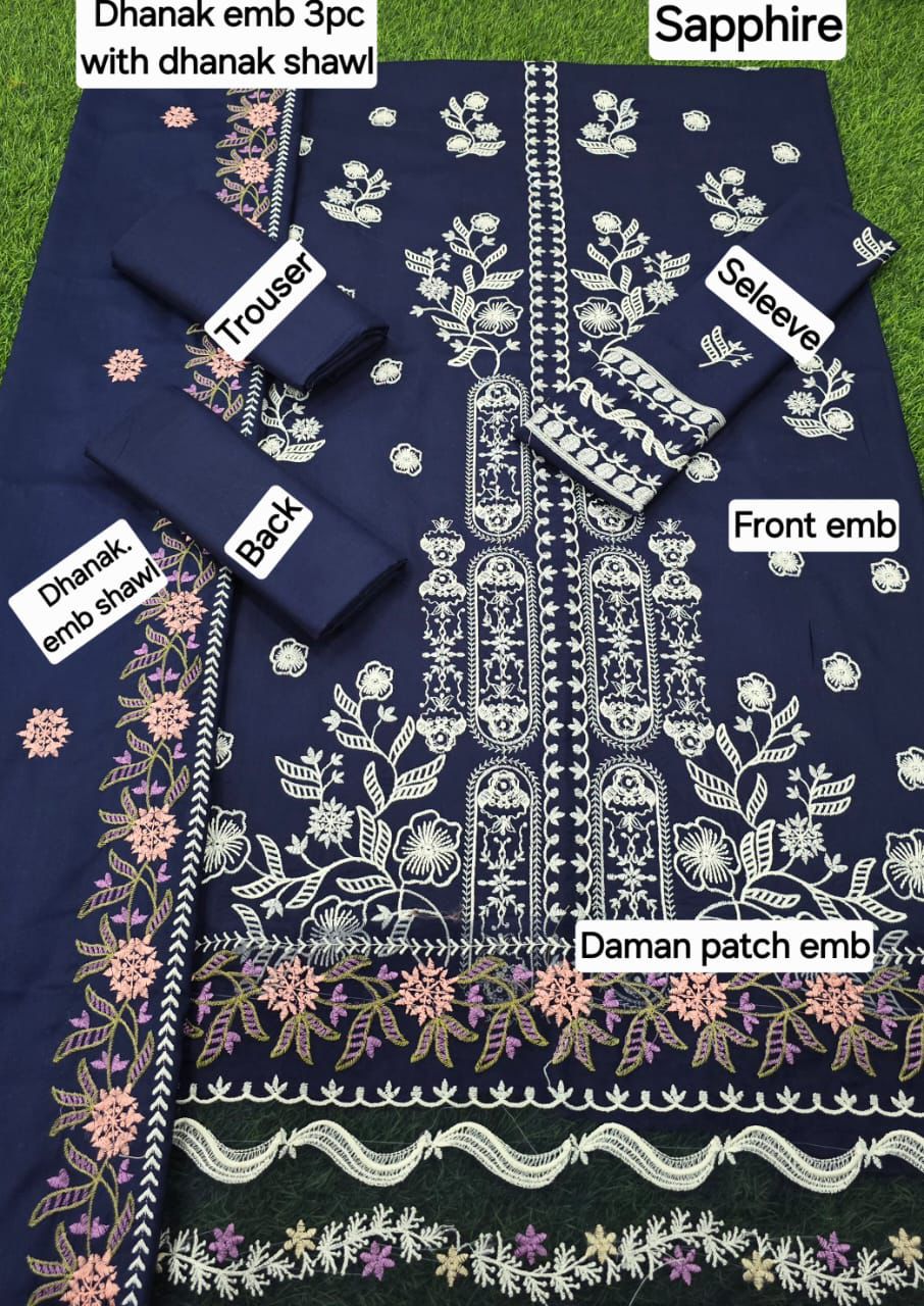 Premium Dhanak Fabric – Soft, Garam aur High-Quality Winter Material
