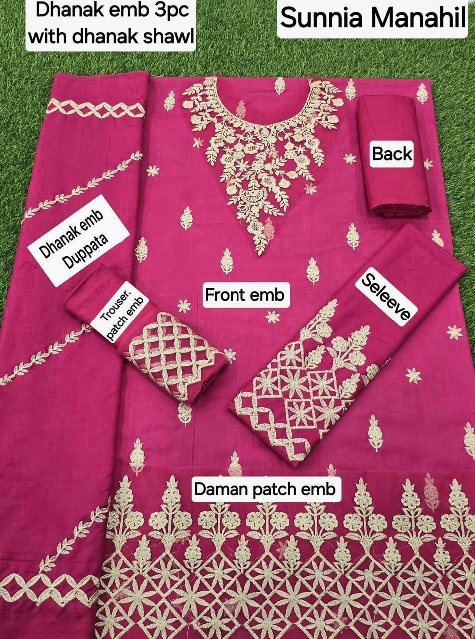 Premium Dhanak Fabric – Soft, Garam aur High-Quality Winter Material