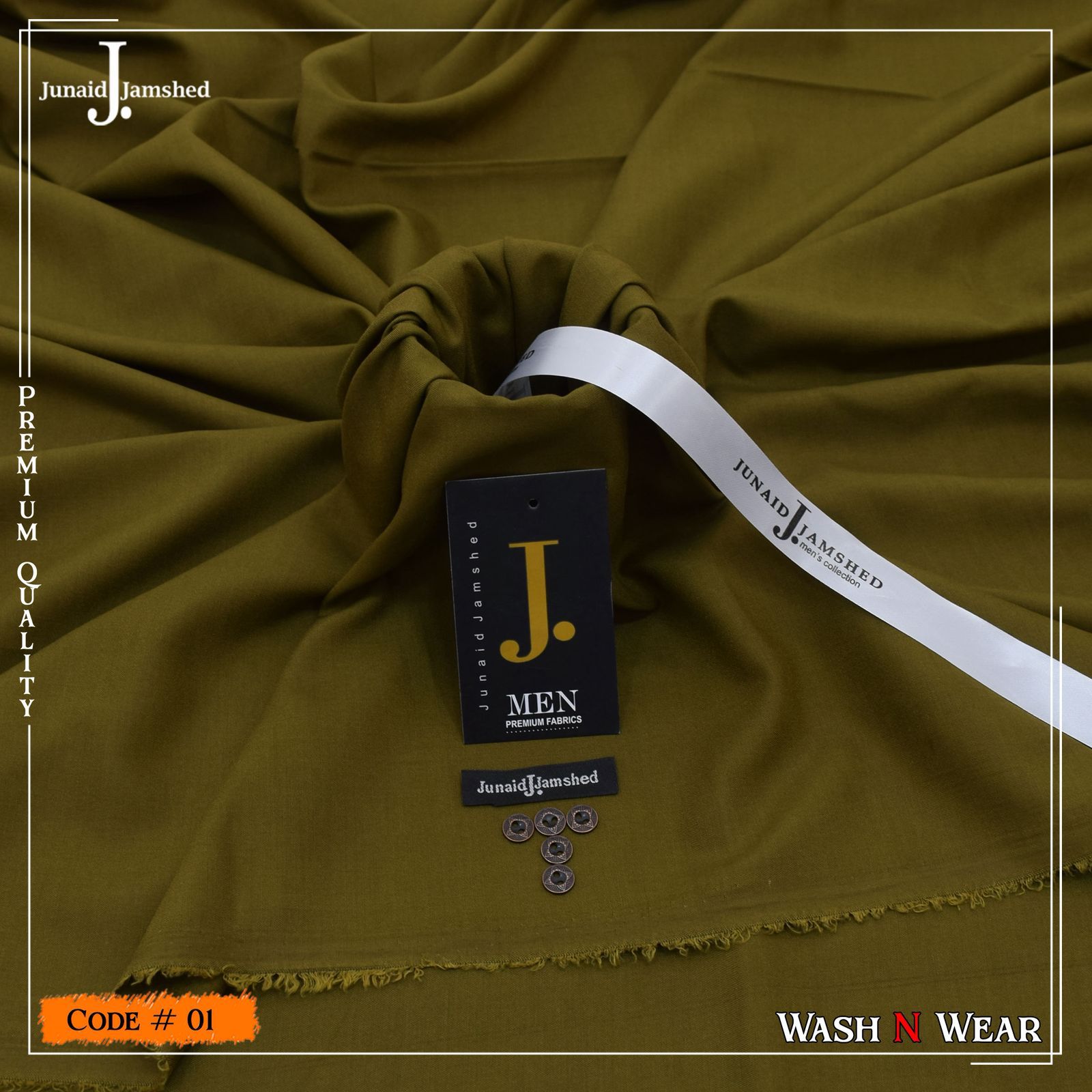 Luxury Super Soft Boski – Premium Wash & Wear Suit Fabric
