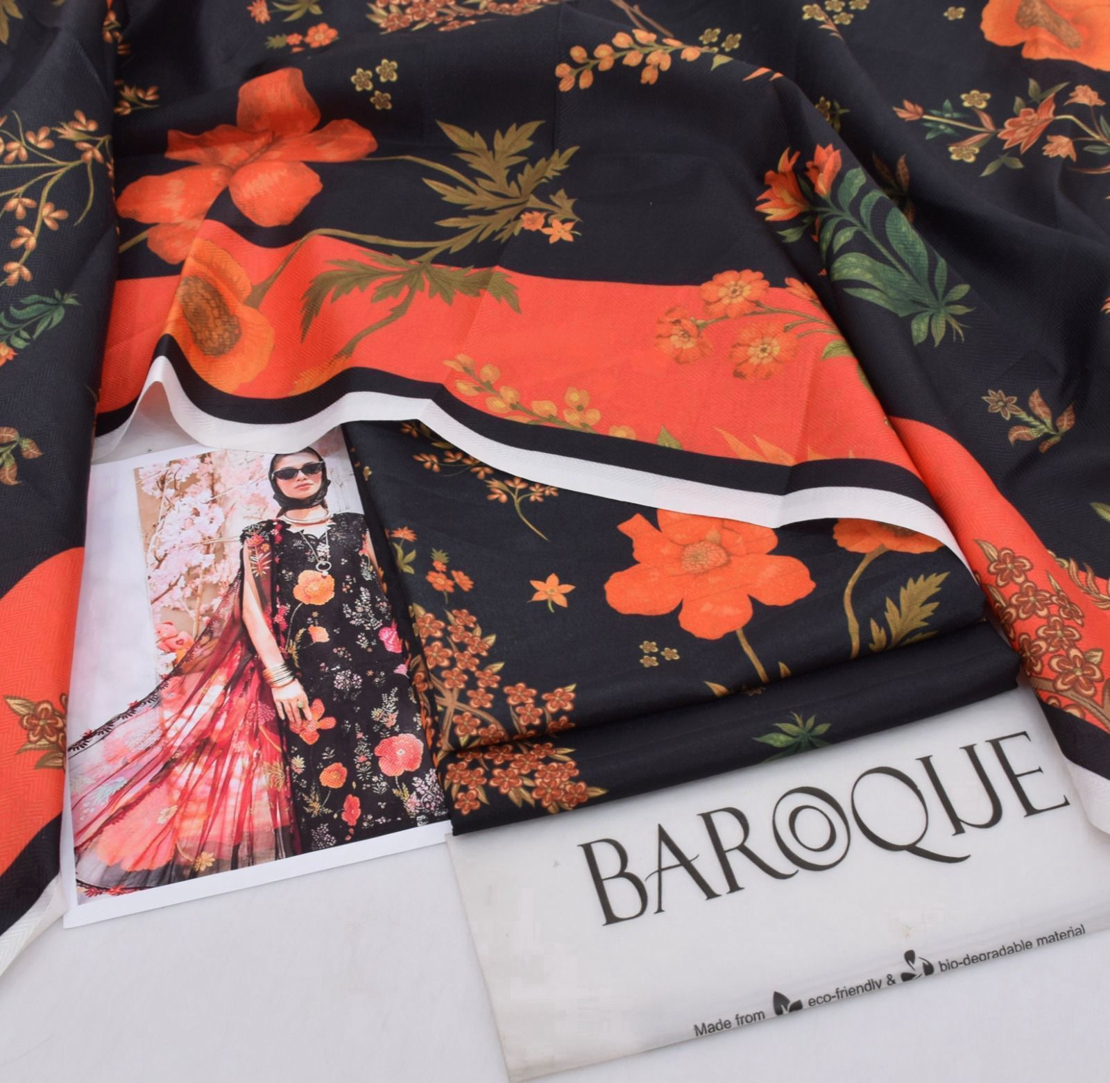 Classic Karandi 3pc Set – Shirt, Pants & Dupatta