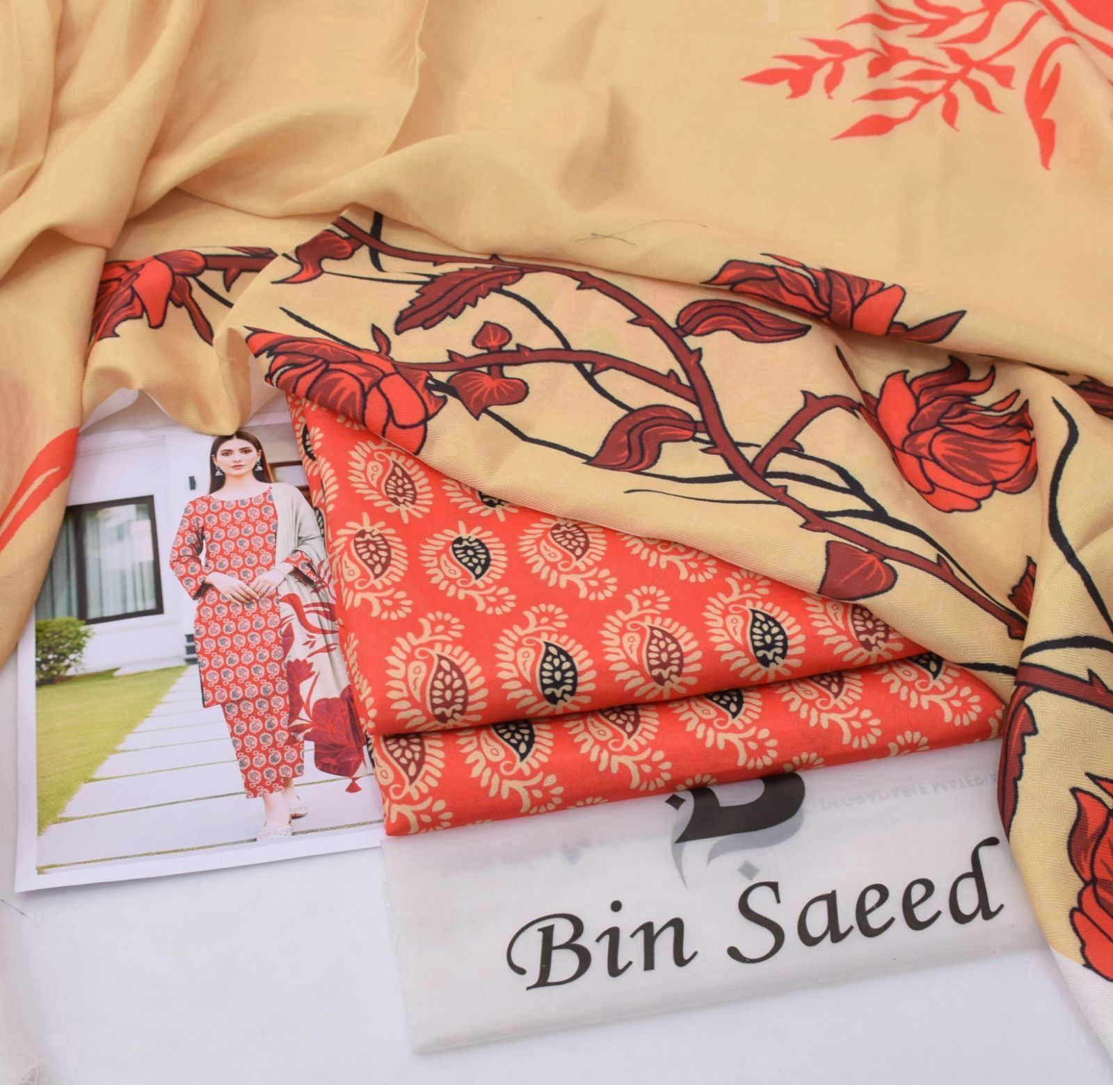 Premium Karandi 3-Piece Suit – Winter Collection