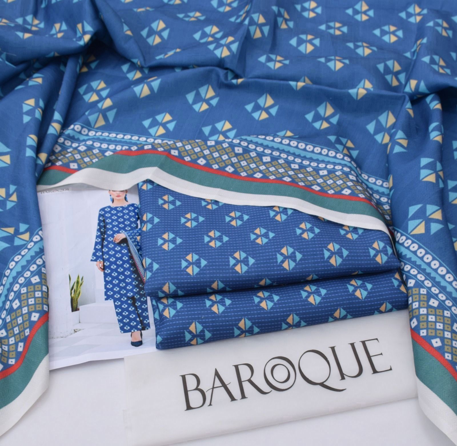 Premium Karandi 3-Piece Suit – Winter Collection