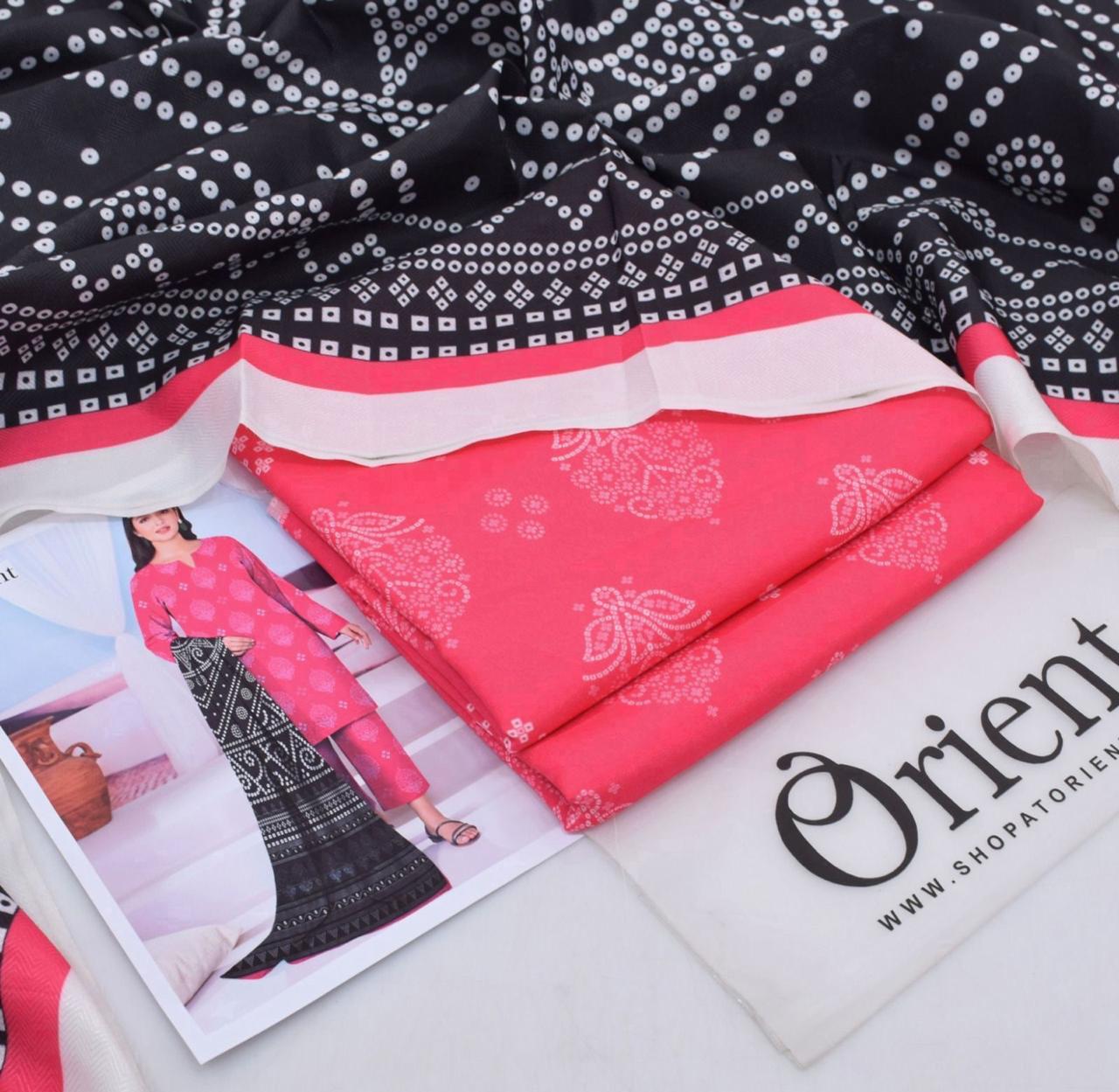 Premium Karandi 3-Piece Suit – Winter Collection