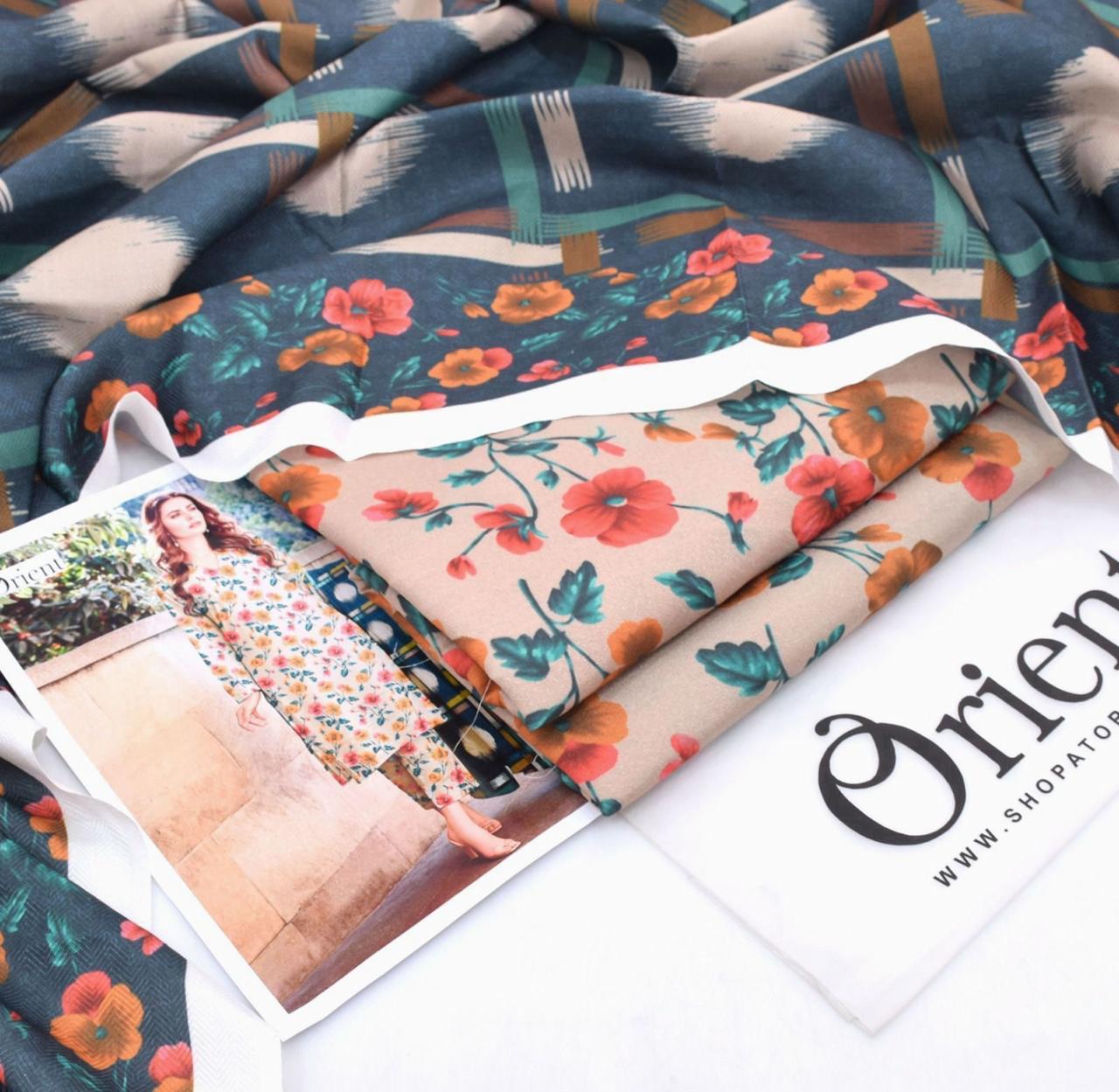 Premium Karandi 3-Piece Suit – Winter Collection