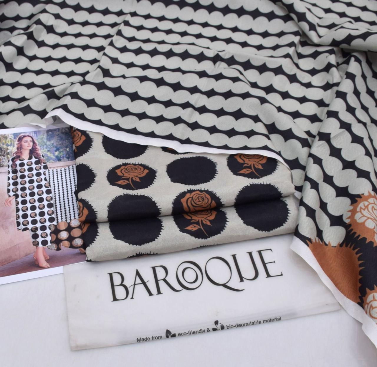 Premium Karandi 3-Piece Suit – Winter Collection