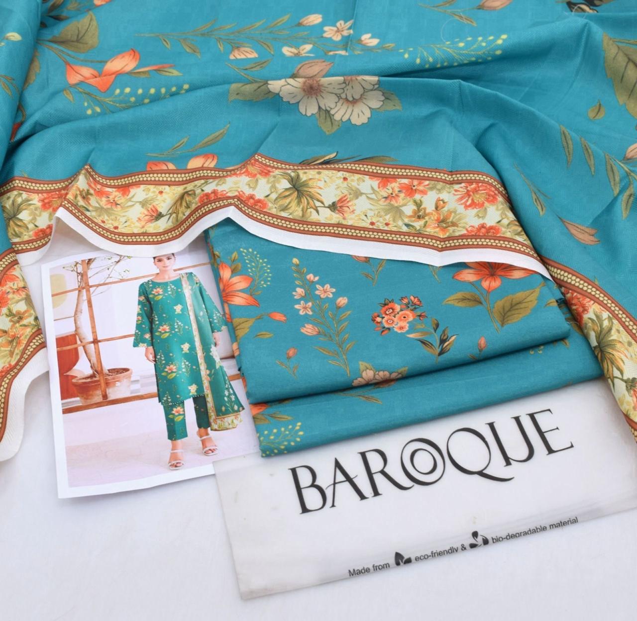 Premium Karandi 3-Piece Suit – Winter Collection