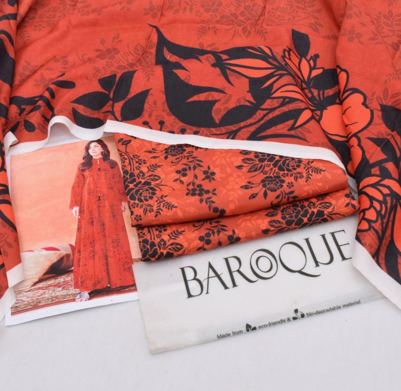 Premium Karandi 3-Piece Suit – Winter Collection