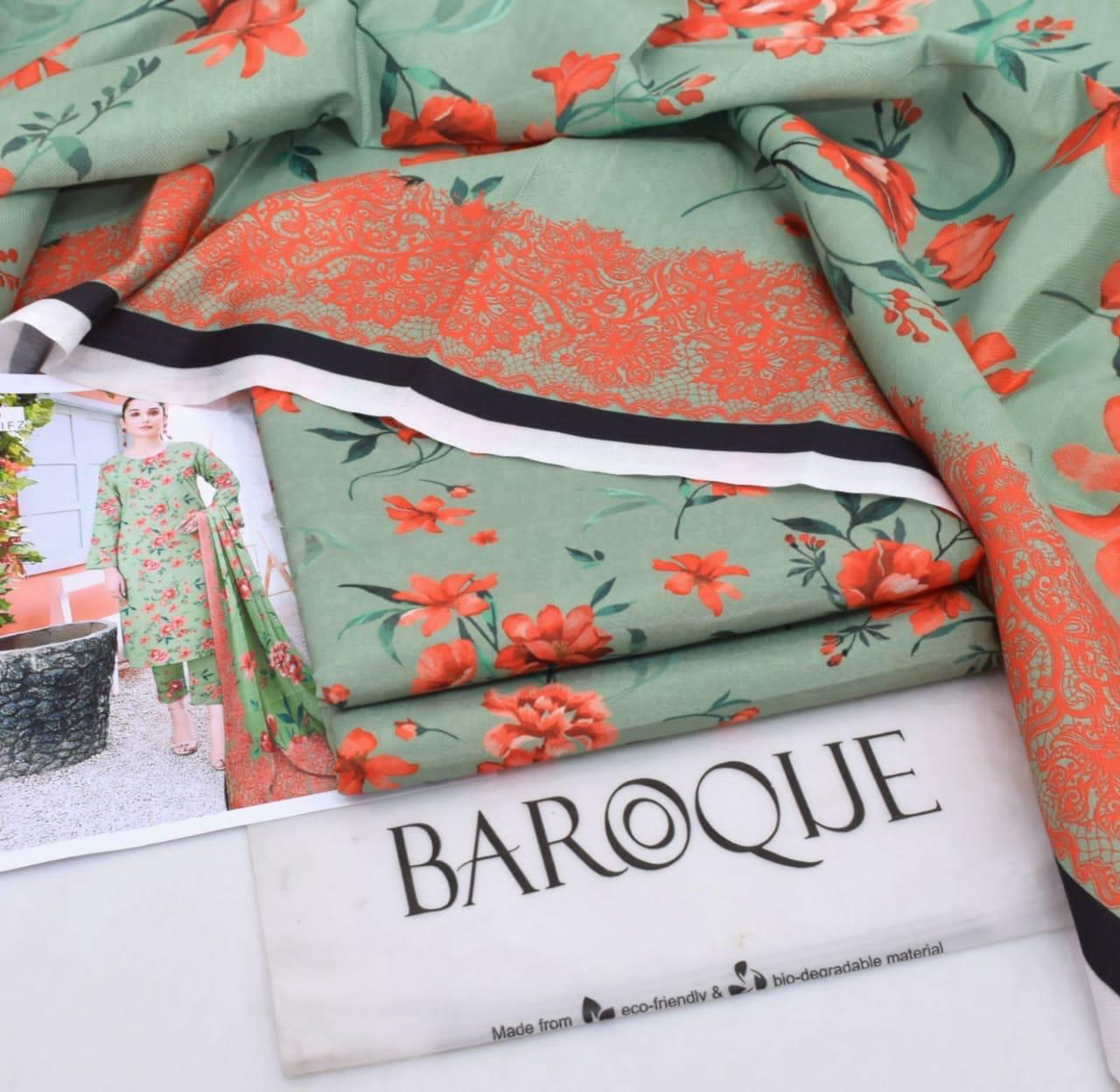 Premium Karandi 3-Piece Suit – Winter Collection