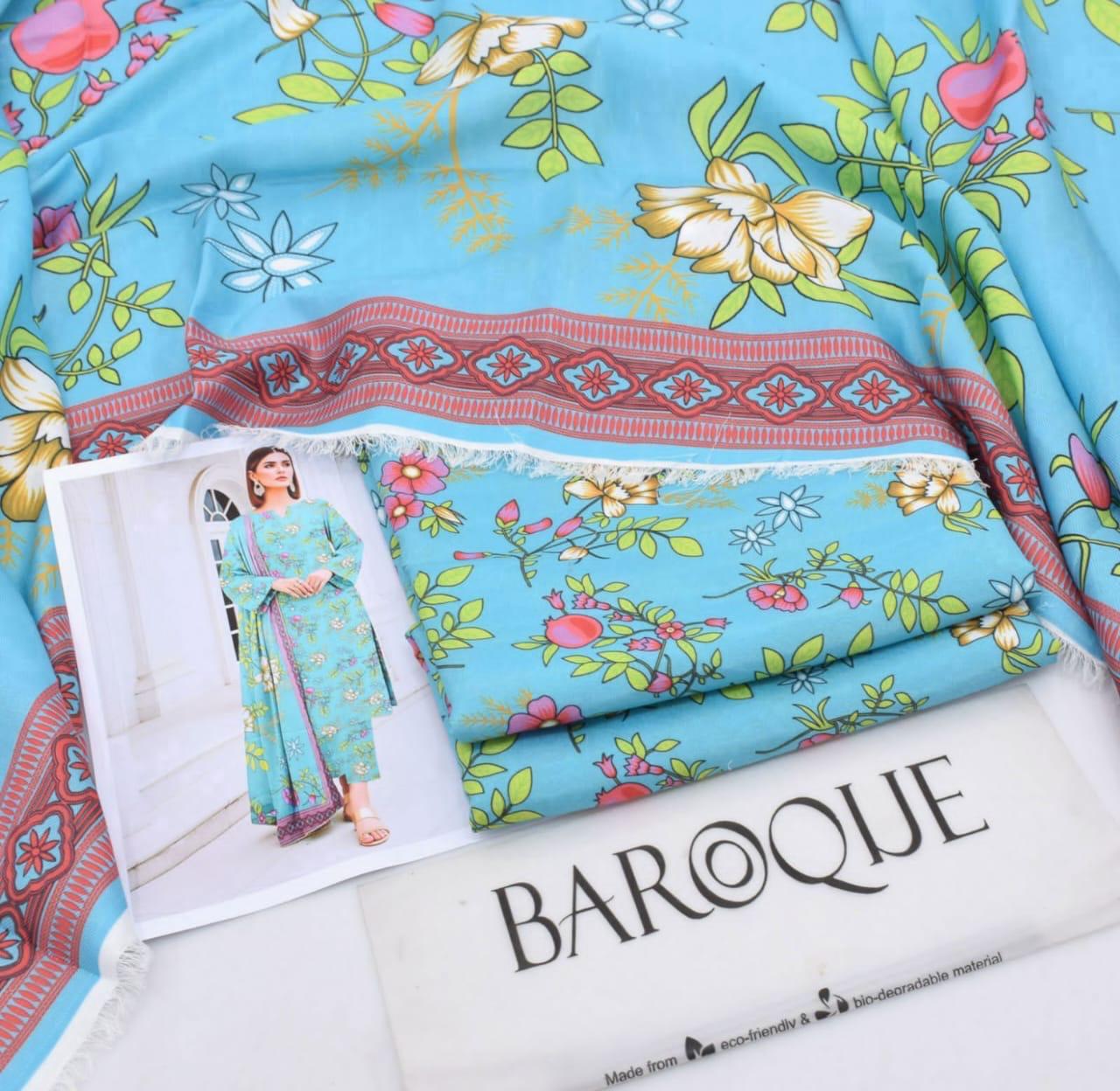 Premium Karandi 3-Piece Suit – Winter Collection