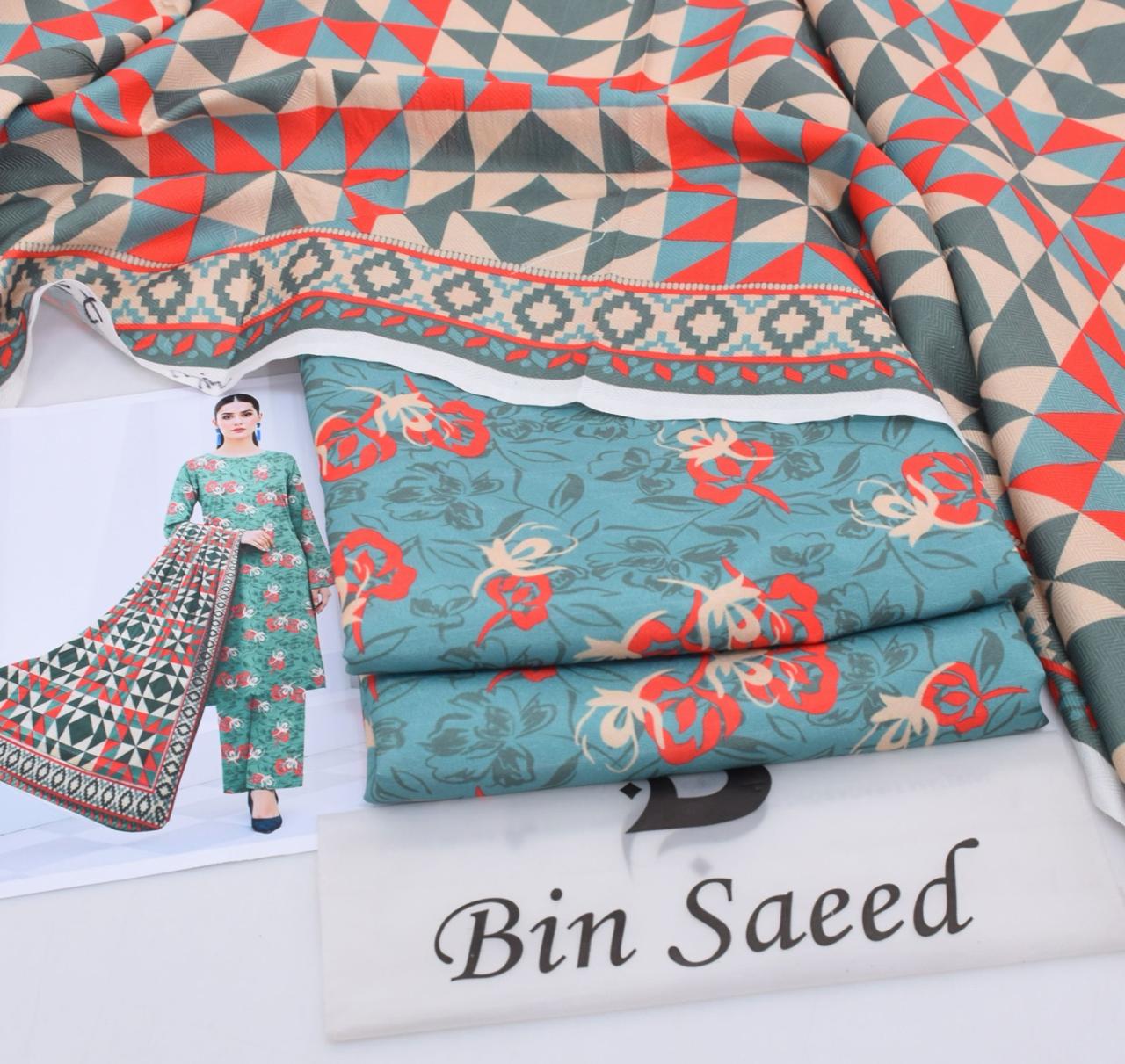 Premium Karandi 3-Piece Suit – Winter Collection