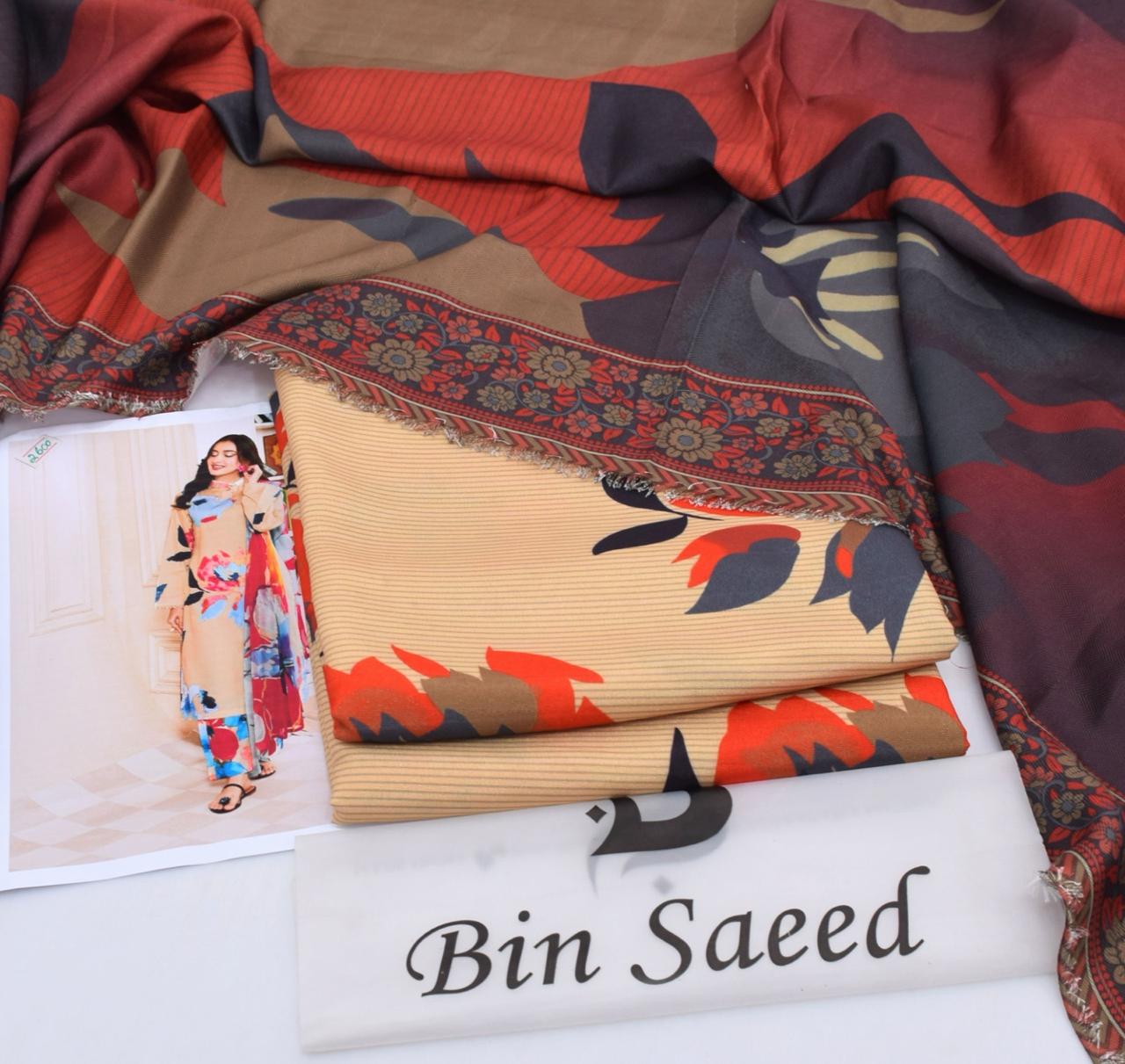 Premium Karandi 3-Piece Suit – Winter Collection