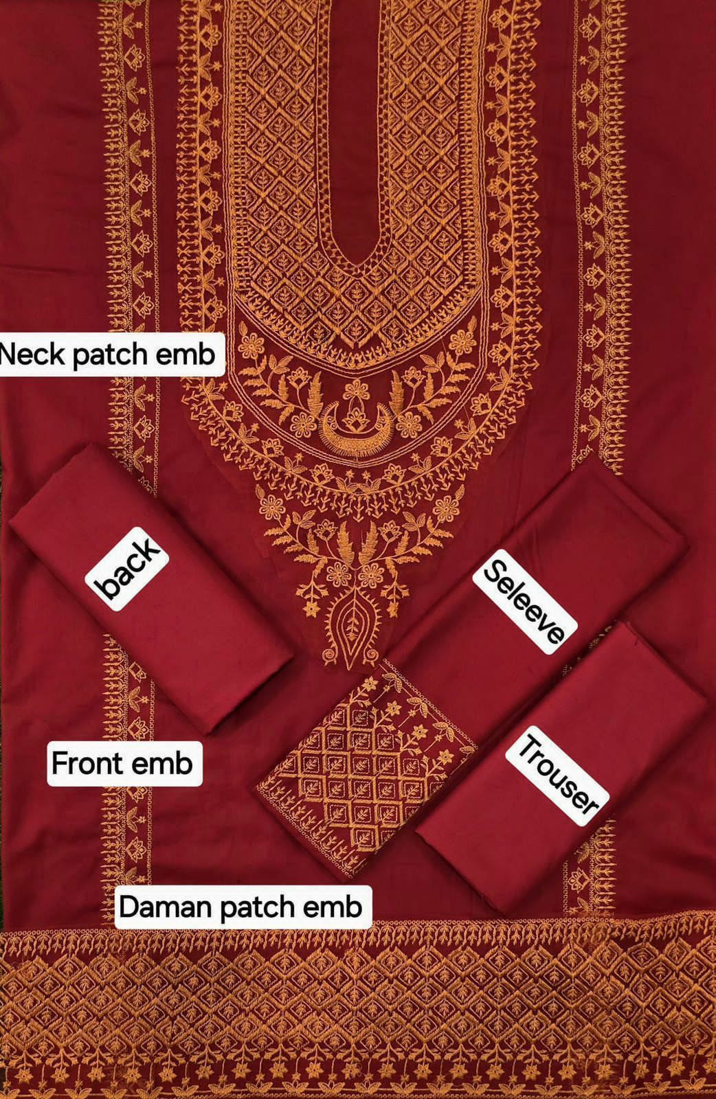 Winter Special Dhanak Suit – Premium Quality Fabric