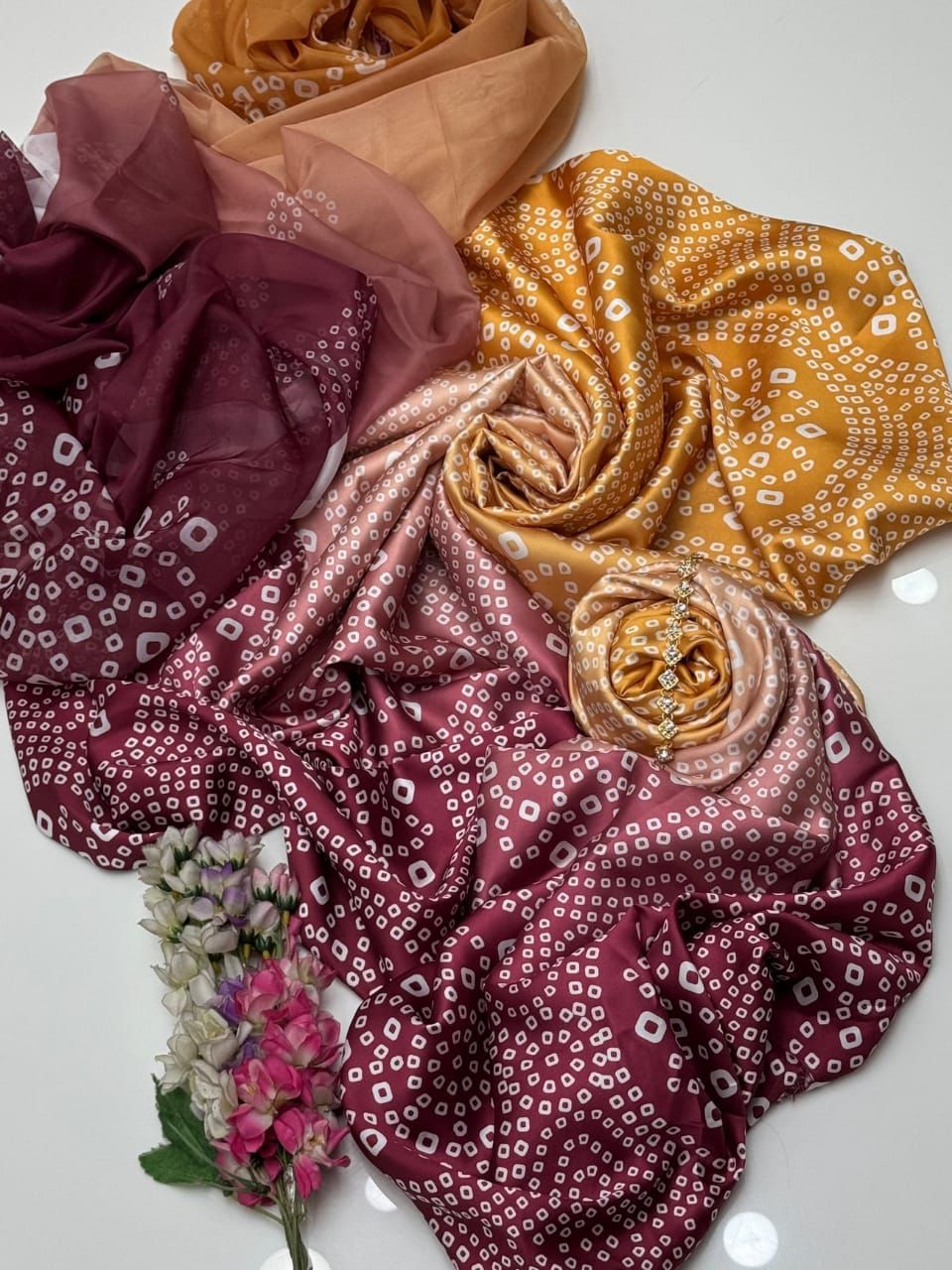 Floral Digital printed